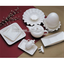 hot white porcelain oven safe hotel cookware set,dinnerware